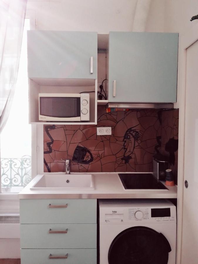 Studio Situe Dans Un Quartier Calme Et Residentiel A Montrouge A Seulement 2 Minutes Du Metro Bagian luar foto
